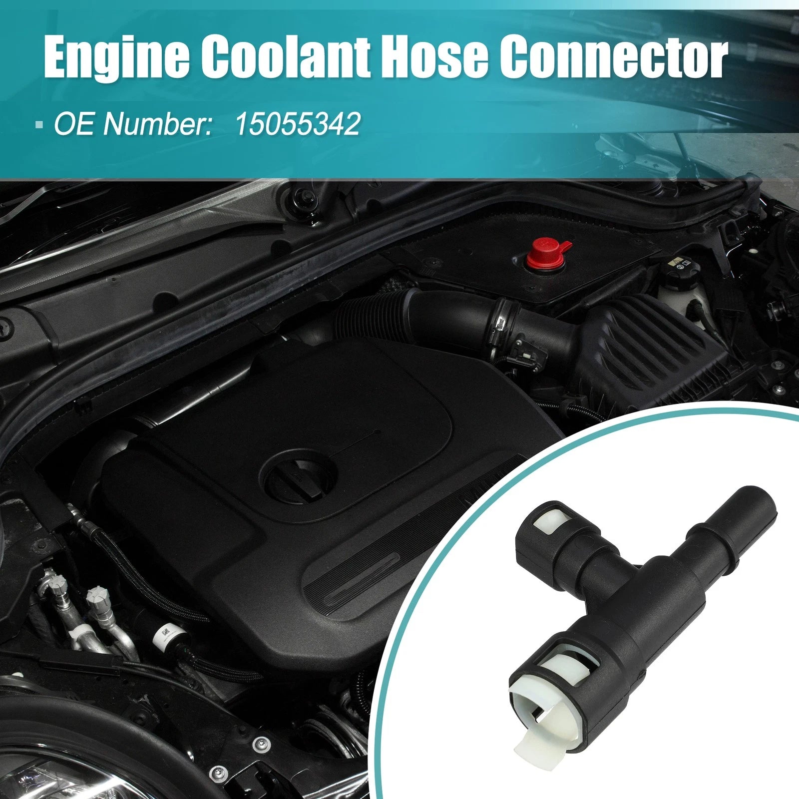 Engine Coolant Hose Connector Replacement for Chevrolet Suburban 1500 (2000–2014)