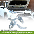 Hood Hinge Set Replacement for Toyota Corolla (2014–2017) Front Bonnet Pair
