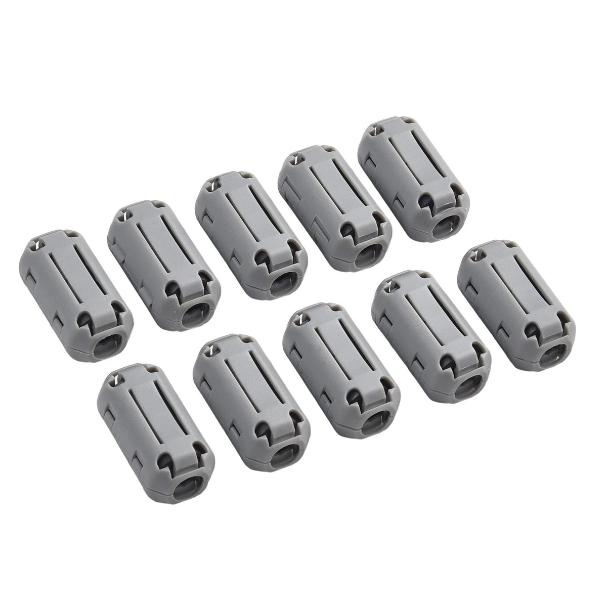 Ferrite Core Clips Set of 10 for Reducing Cable Electromagnetic Interference
