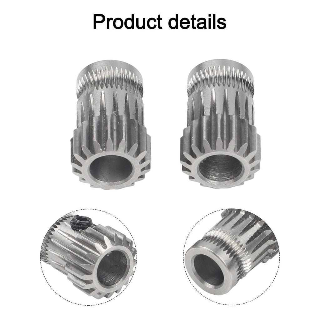 Gear Set for 3D Printers (Efficient Operation)