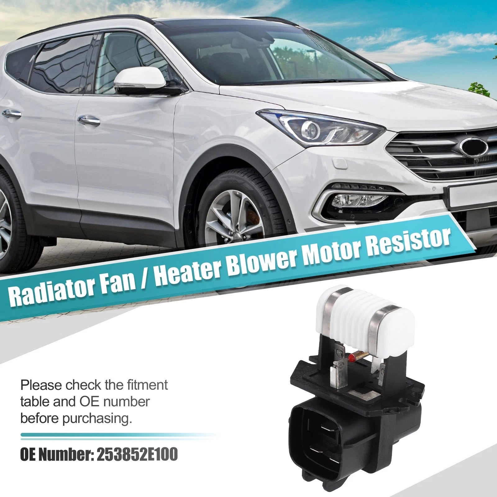 Cooling Fan Resistor Replacement for Hyundai Sonata (2011–2013)