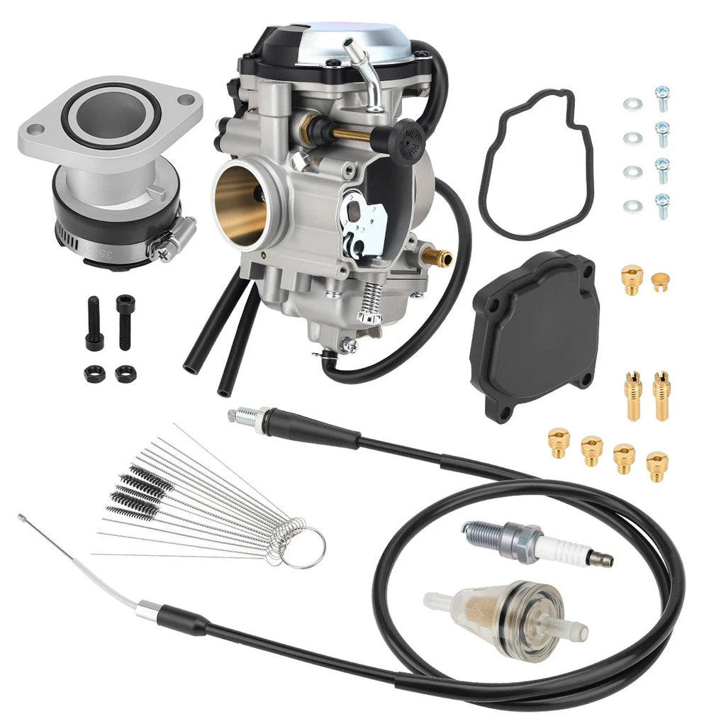 Carburetor & Intake Manifold Boot for Yamaha Bear Tracker 250 (1999–2004)