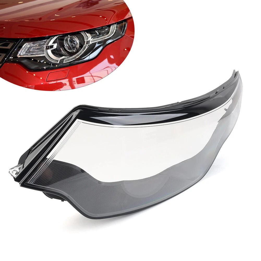 Left Headlight Lens Cover for Land Rover Discovery Sport (2015–2019)