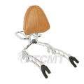 Backrest Sissy Bar Luggage Rack Mount Spools for Indian Scout (2015–2024)