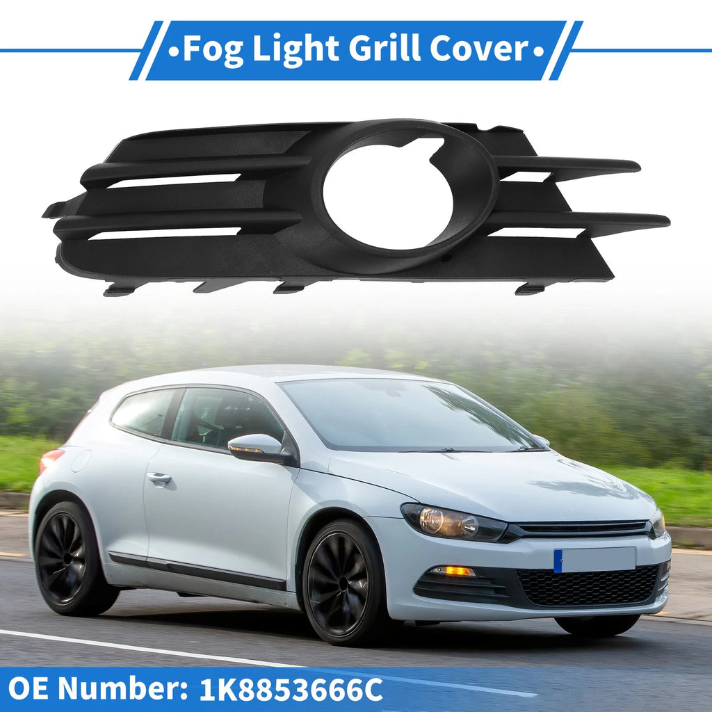 Front Right Fog Light Grill Replacement for Volkswagen Scirocco (2008–2014)
