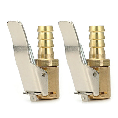 2X Open Flow Straight Lock-On Air Chuck for Tire Inflator