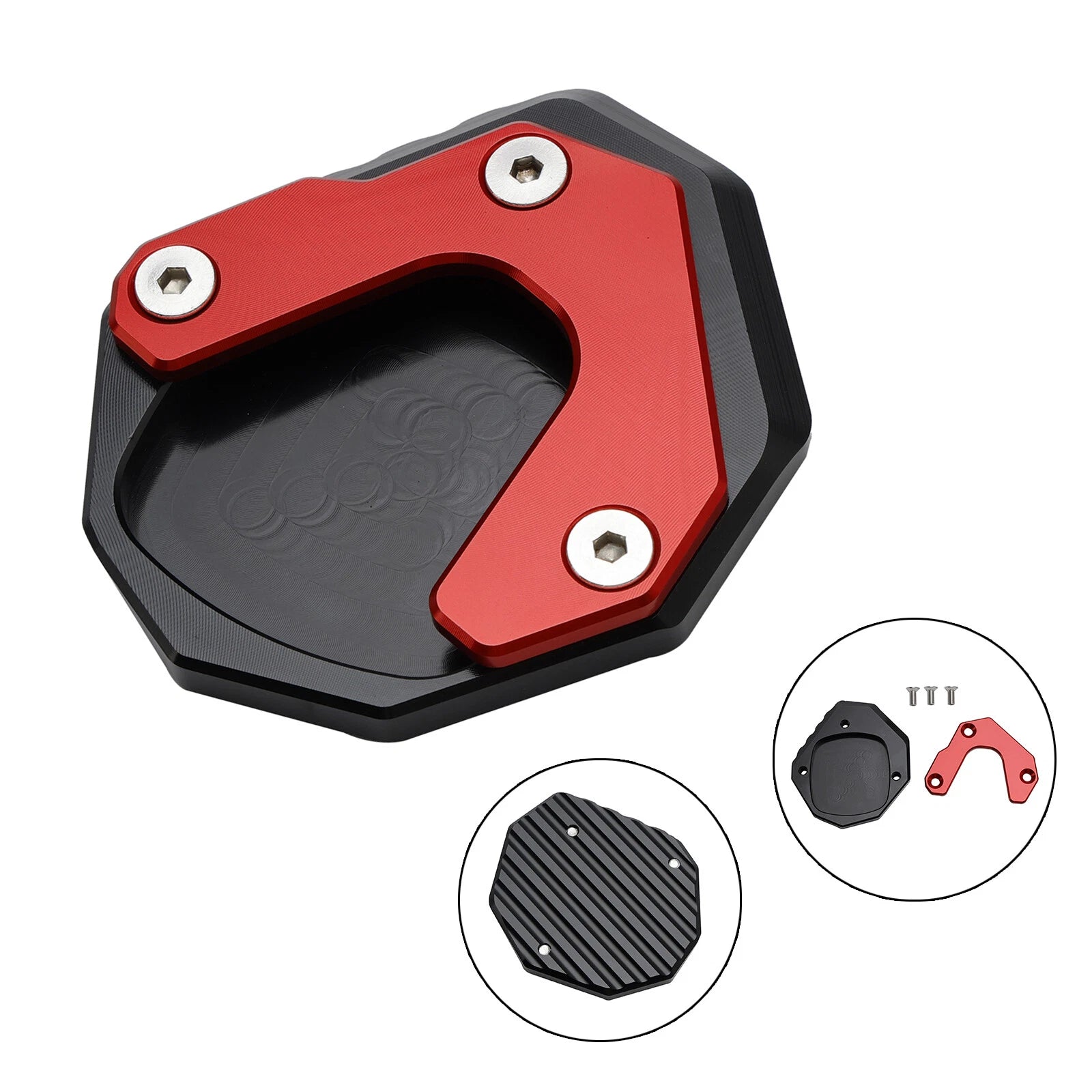 Kickstand Enlarge Plate Pad for Honda XL 750 Transalp CB750 Hornet (2023–2024)