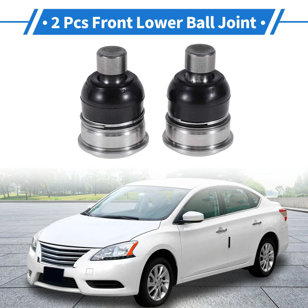 2 Pcs Front Lower Ball Joints Replacement for Chevrolet City Express (2015–2018)