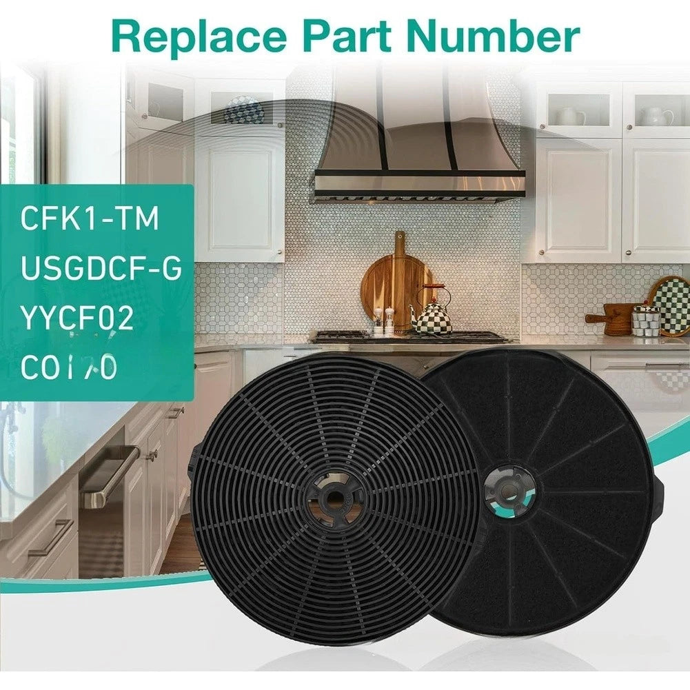 230x35mm Black Charcoal Filter for Electrolux Range Hood (90CT, 60CT, 90CV)
