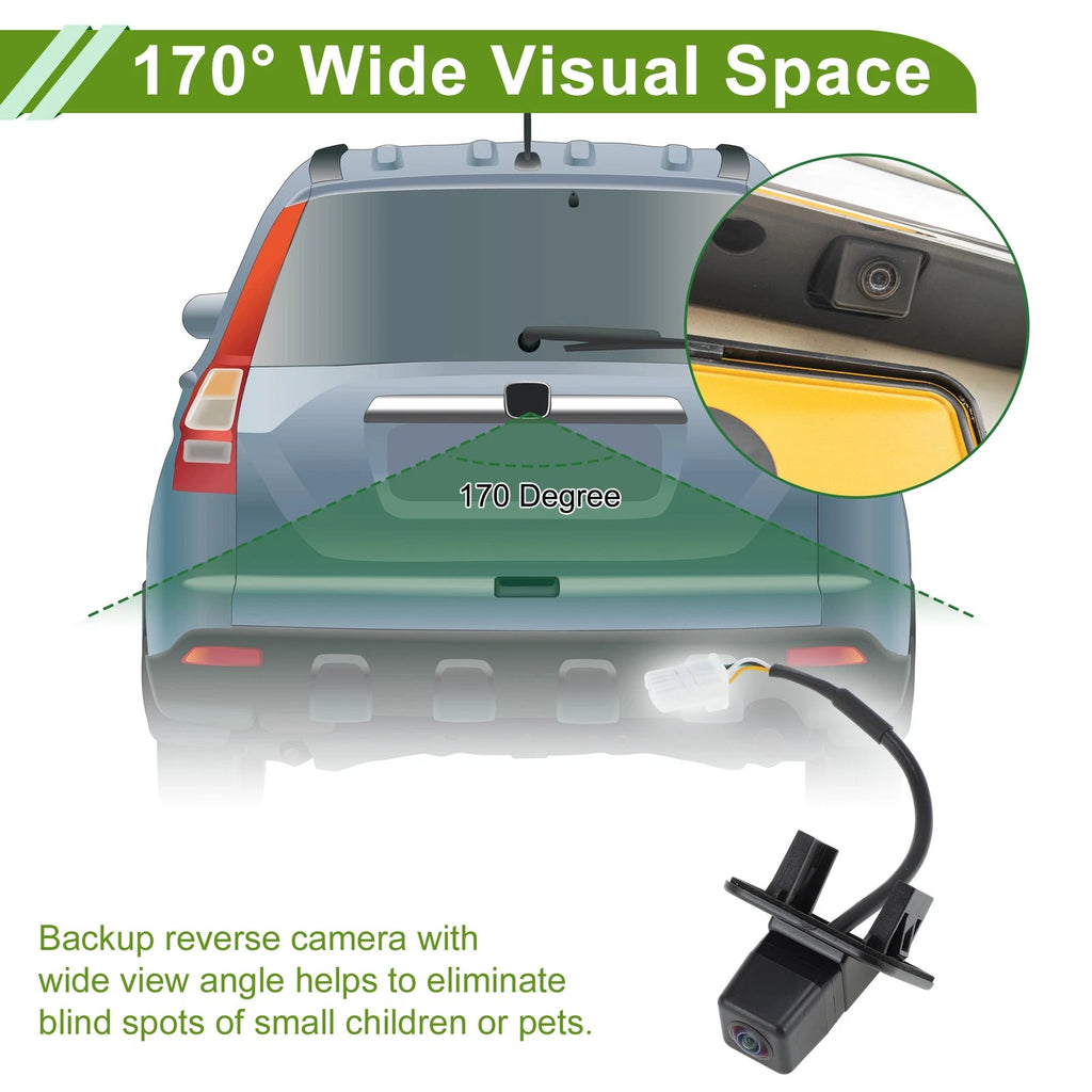 Rear View Backup Camera for Mazda 3 6 CX-3 CX-5 (2013–2020)