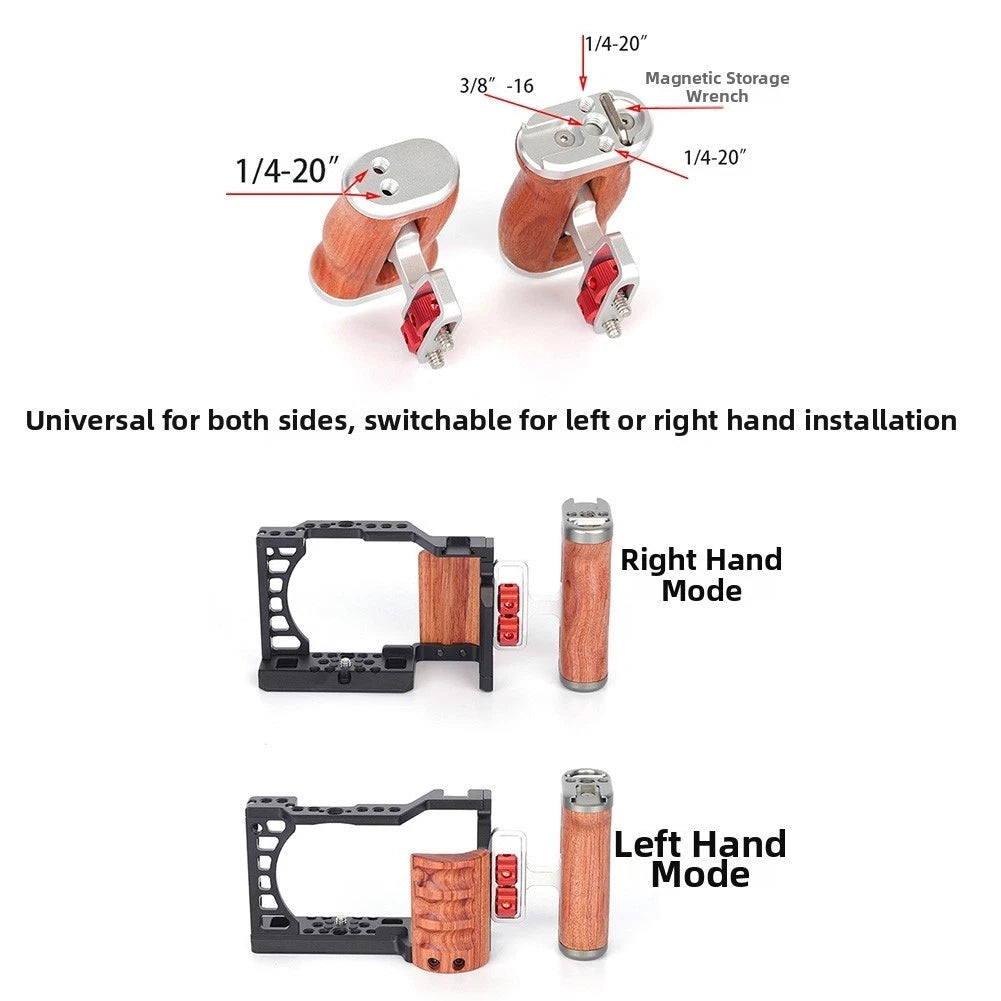 Camera Cage Side Handle for Universal Use (2010–2023)