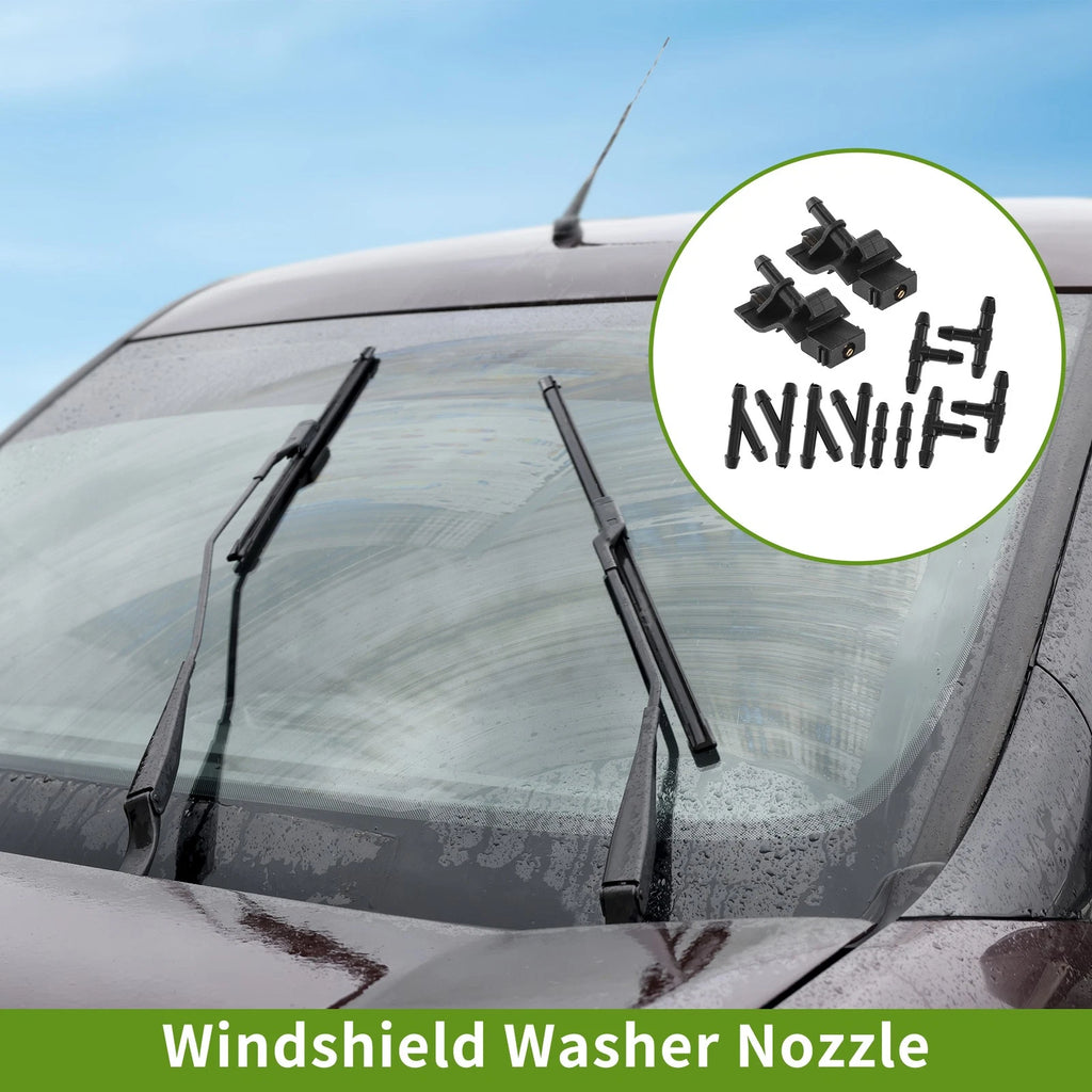 Windshield Washer Nozzle with Hose Connector for Toyota (2005–2018)