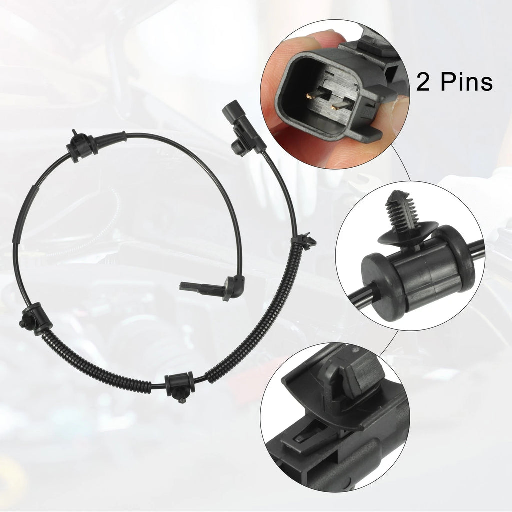 2pcs ABS Wheel Speed Sensor Replacement for Chevrolet Cruze (2011–2016)