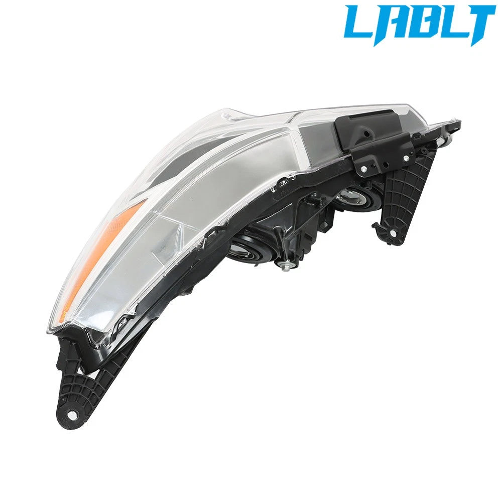 Left Side Halogen Headlight Assembly with LED DRL for Honda Accord (2016–2017)