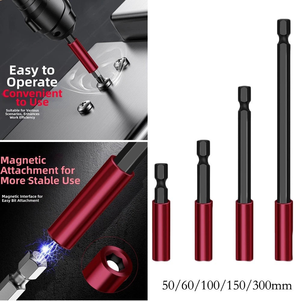 14pcs Bit Extension Rod Set for Drill and Screwdriver Use