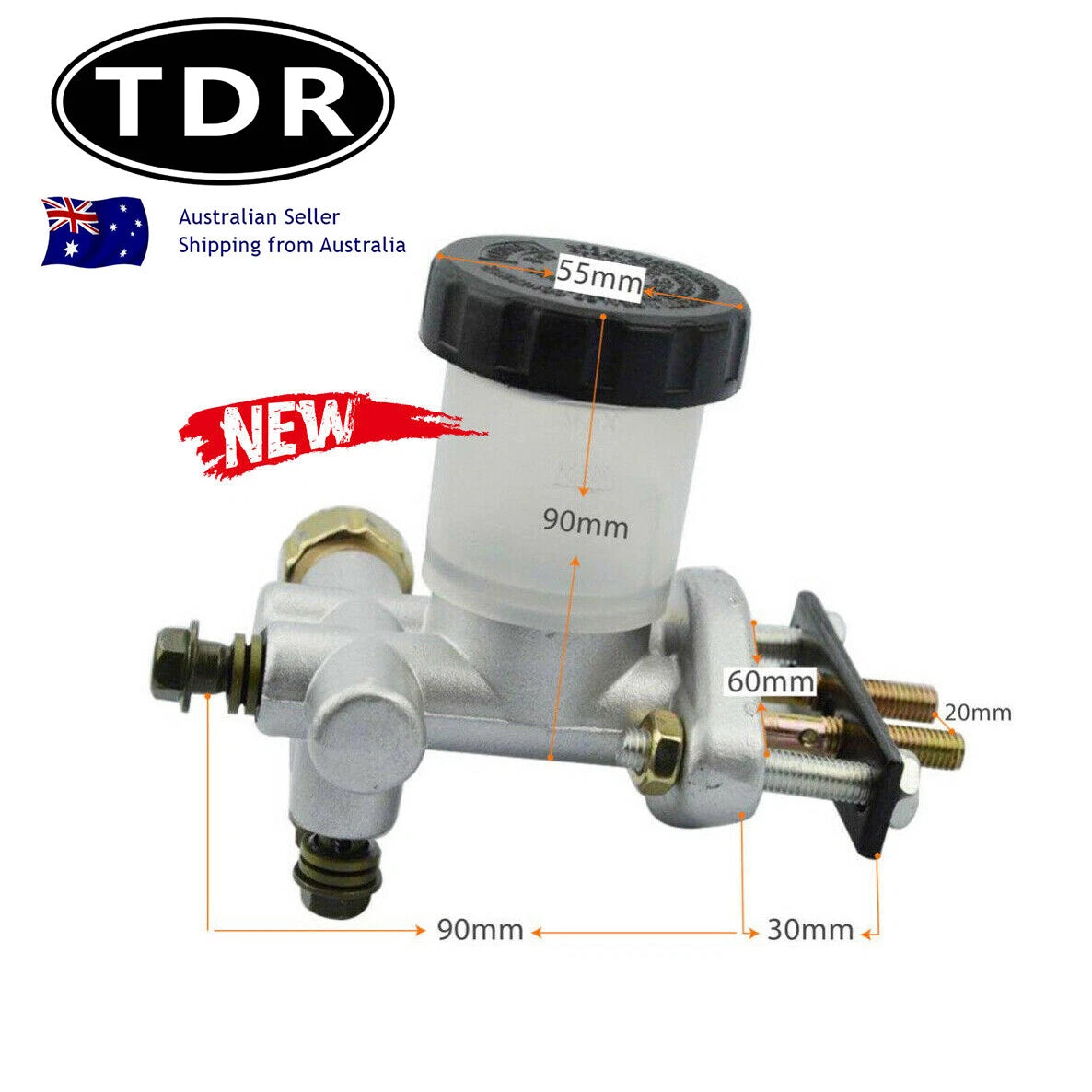 Hydraulic Brake Master Cylinder for 150cc 250cc Quad Dirt Bike (2000–2023)