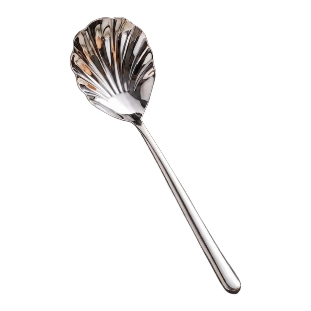 2X Stainless Steel Serving Spoon and Ladle Set for Kitchen