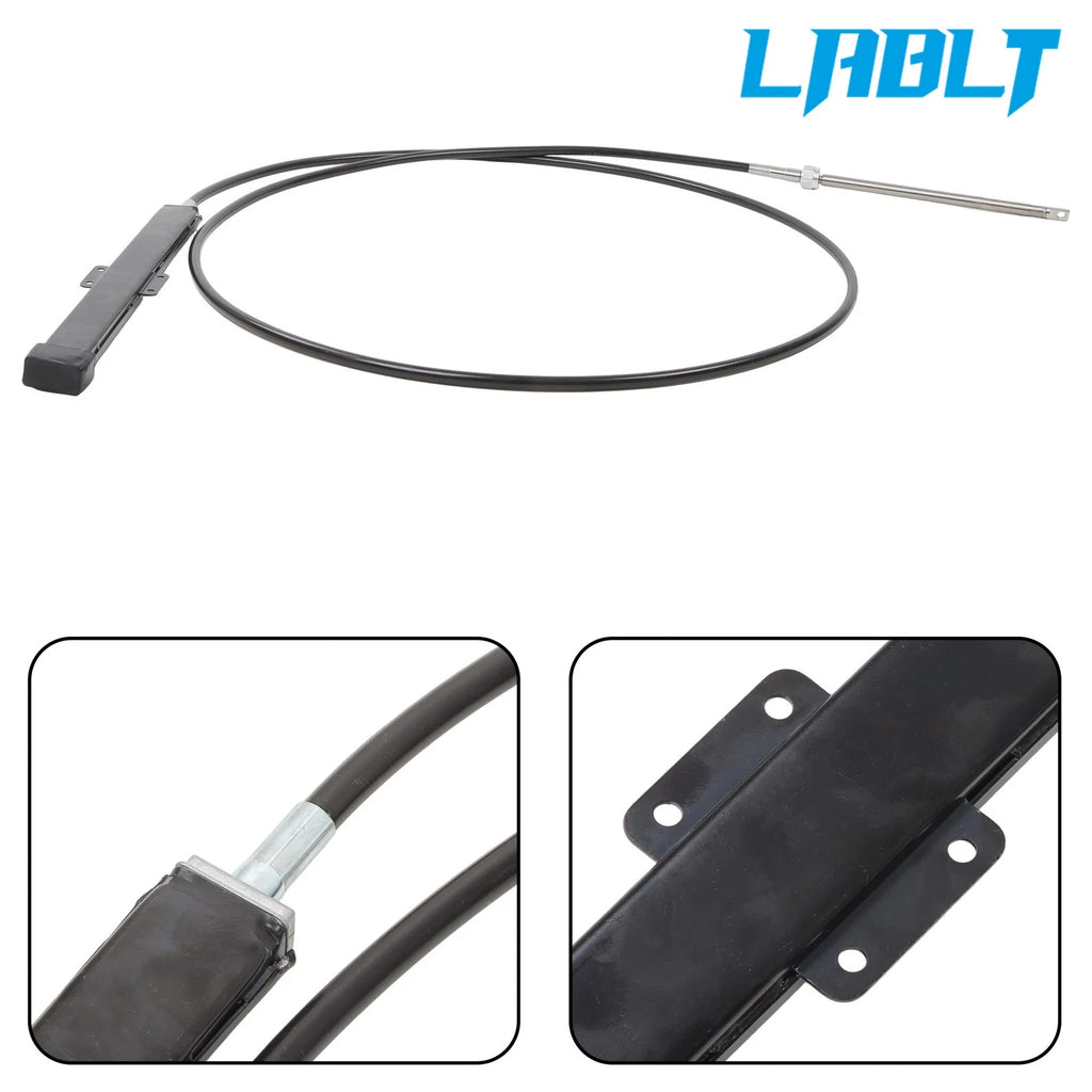 Steering Cable for SeaStar Back Mount Rack Pinion (15ft)