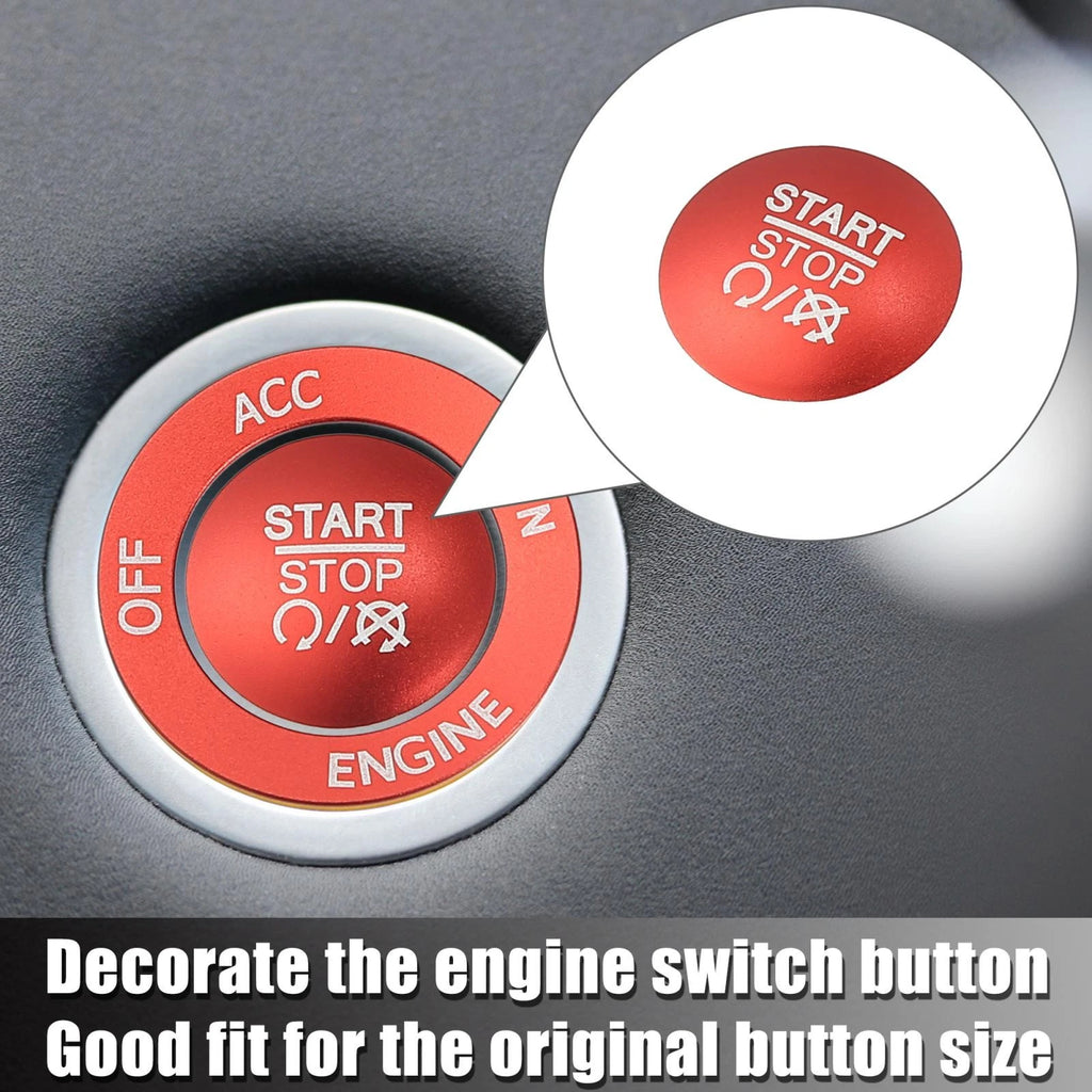 Engine Push Start Button Sticker Kit for Dodge Charger Challenger Durango (2011–2022)