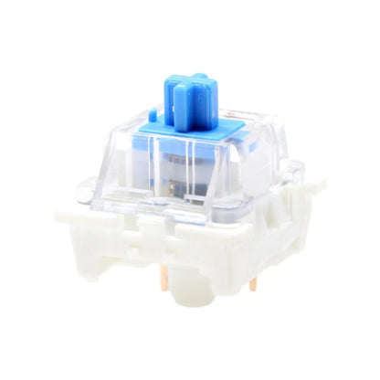 50PCS Blue Mechanical Keyboard Switches for LED Keyboard Use
