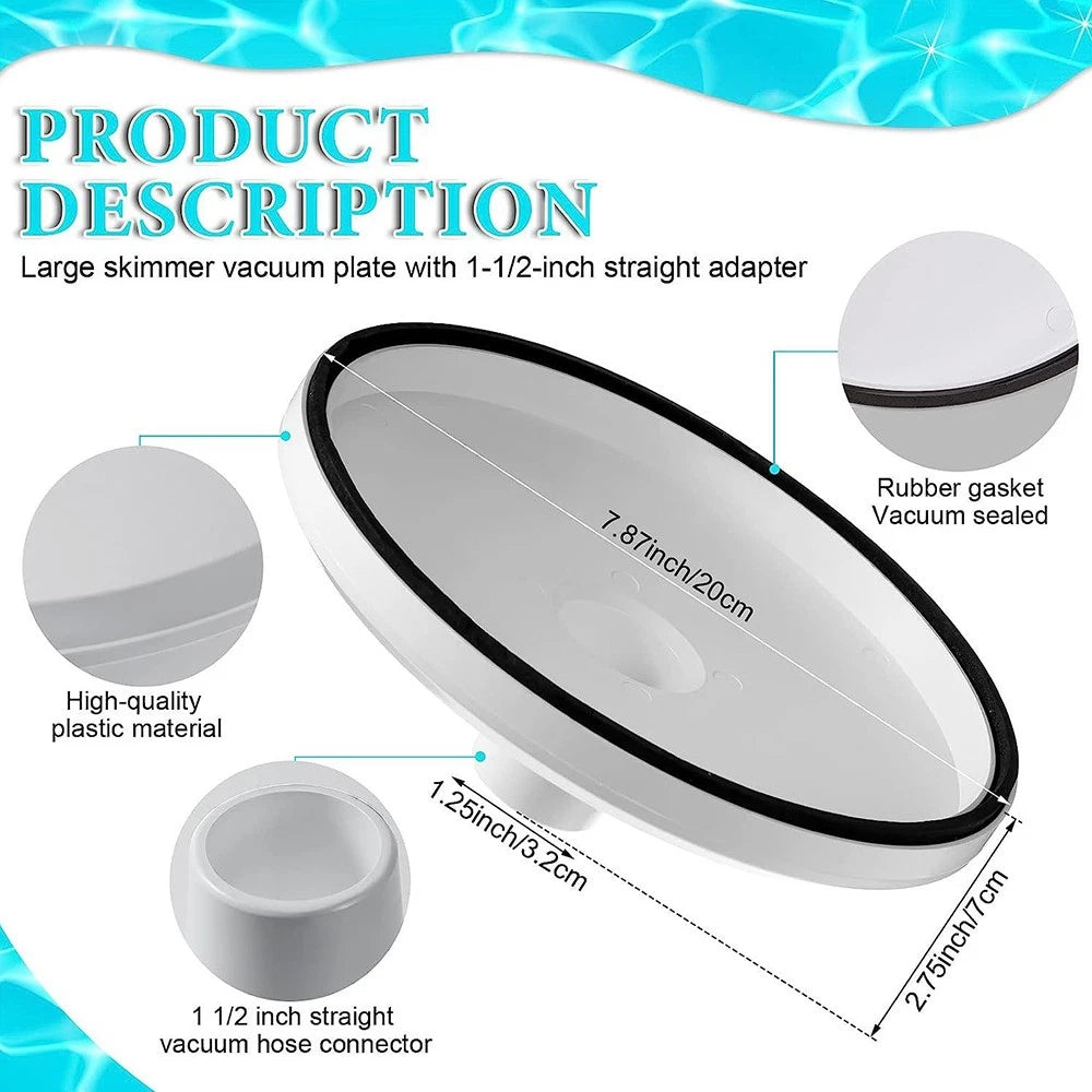 Skimmer Adapter for Swimming Pool Vac Hose SP1082/1084/1085/1075