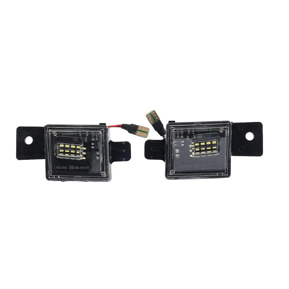 Rear License Plate Light for Chevy Silverado, GMC Sierra 1500/2500 HD (2014–2025)