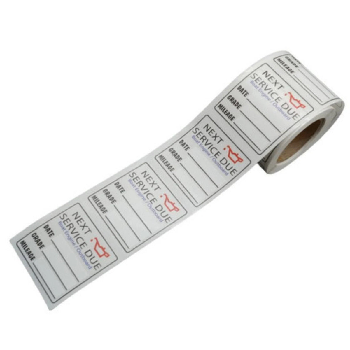 200 Oil Change Service Reminder Clear Static Cling Stickers Window Lite Decals