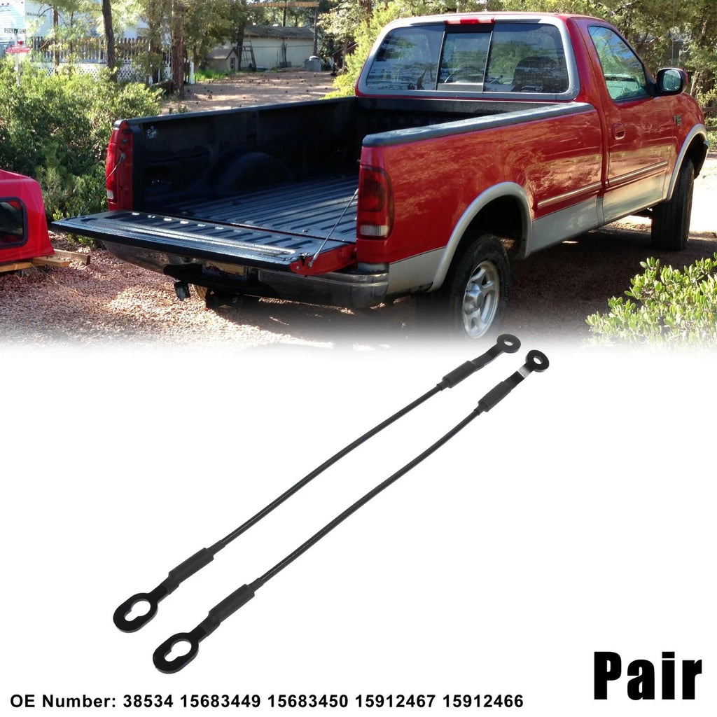 Tailgate Cable Support Pair Rear for Chevy S10 (1994–2004)