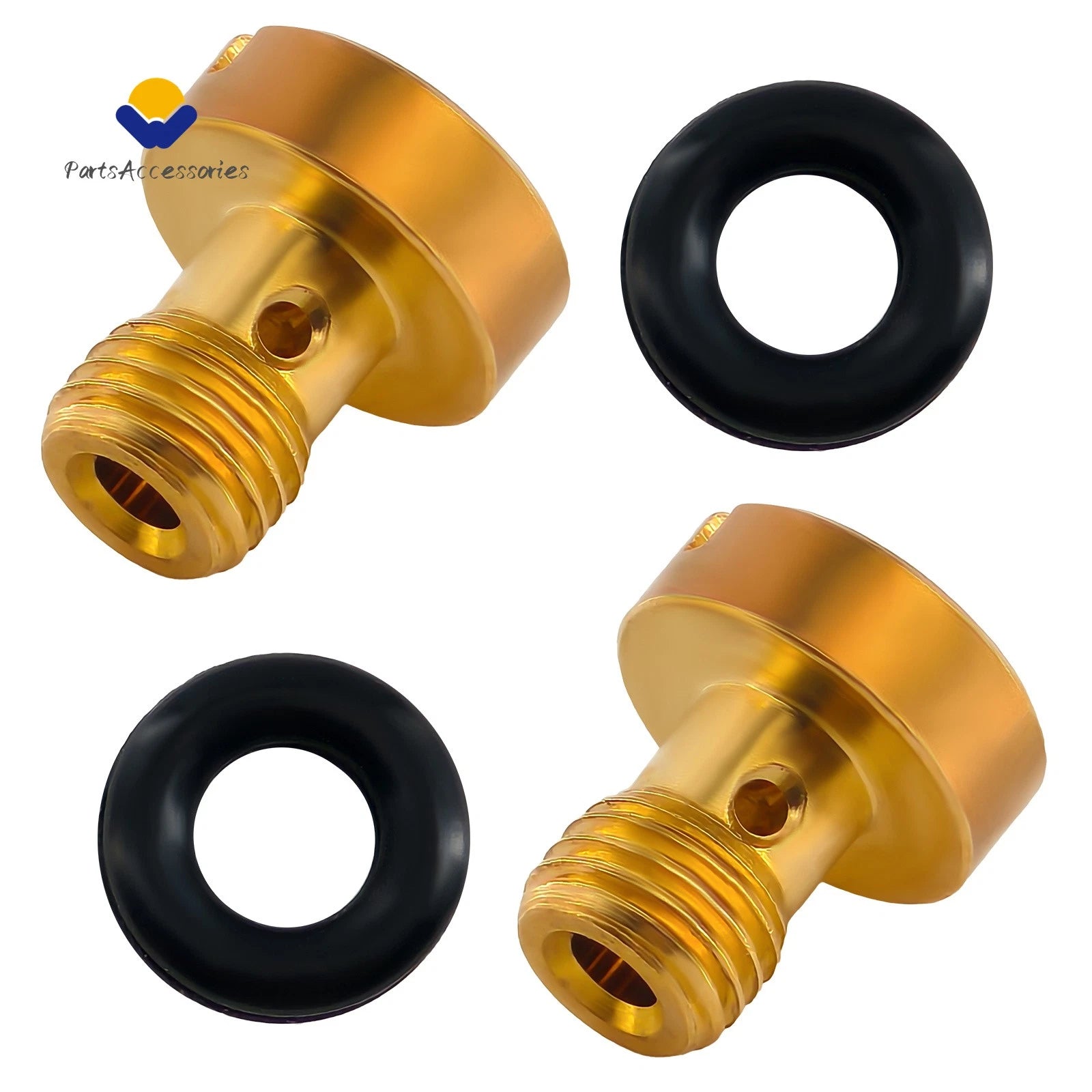 Carburetor Float Bowl Drain Screws for Kawasaki KZ650 KZ1000 Z1R (1977–1981)