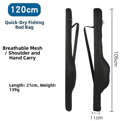 Fishing Bag Breathable Mesh Foldable 1.05 1.2 1.3 Meter