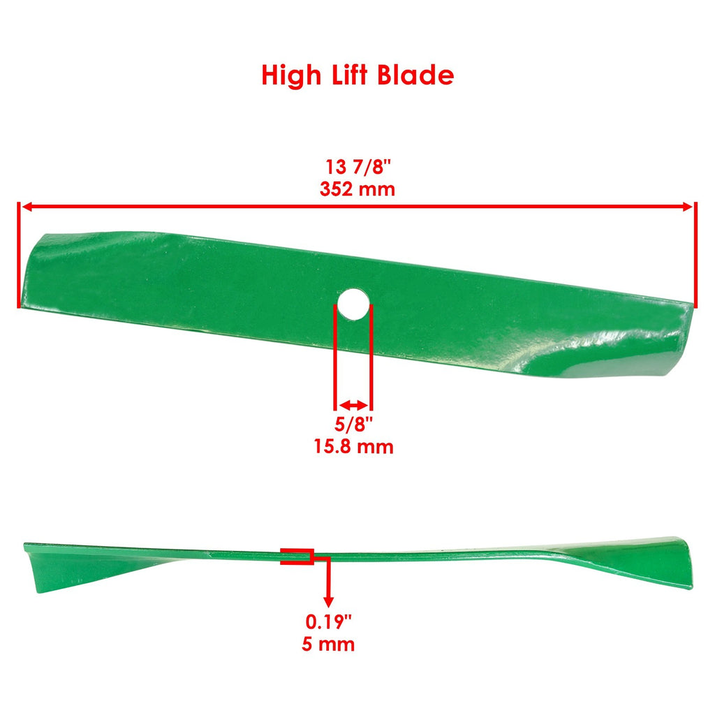 Deck Spindle with Pulley and Blade Replacement for Gravely ZT1840 (2019–2019)
