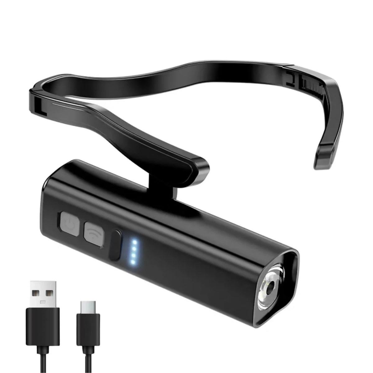 LED Motion Sensor Ear-Mounted Light 1000mAh for Running Camping Fishing