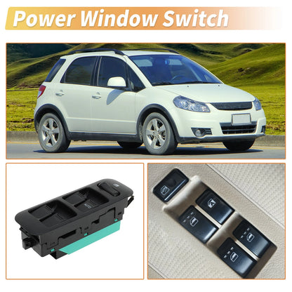 Power Window Switch for Suzuki (Black Green) (2000–2006)
