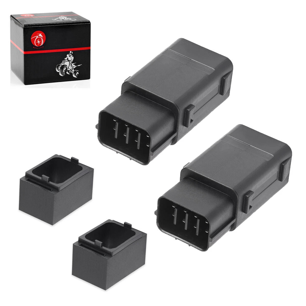 2X Fuel Pump Relay for Honda Foreman 500 TRX500FE FM FPE FPM (2012–2013) 38580-HP5-601