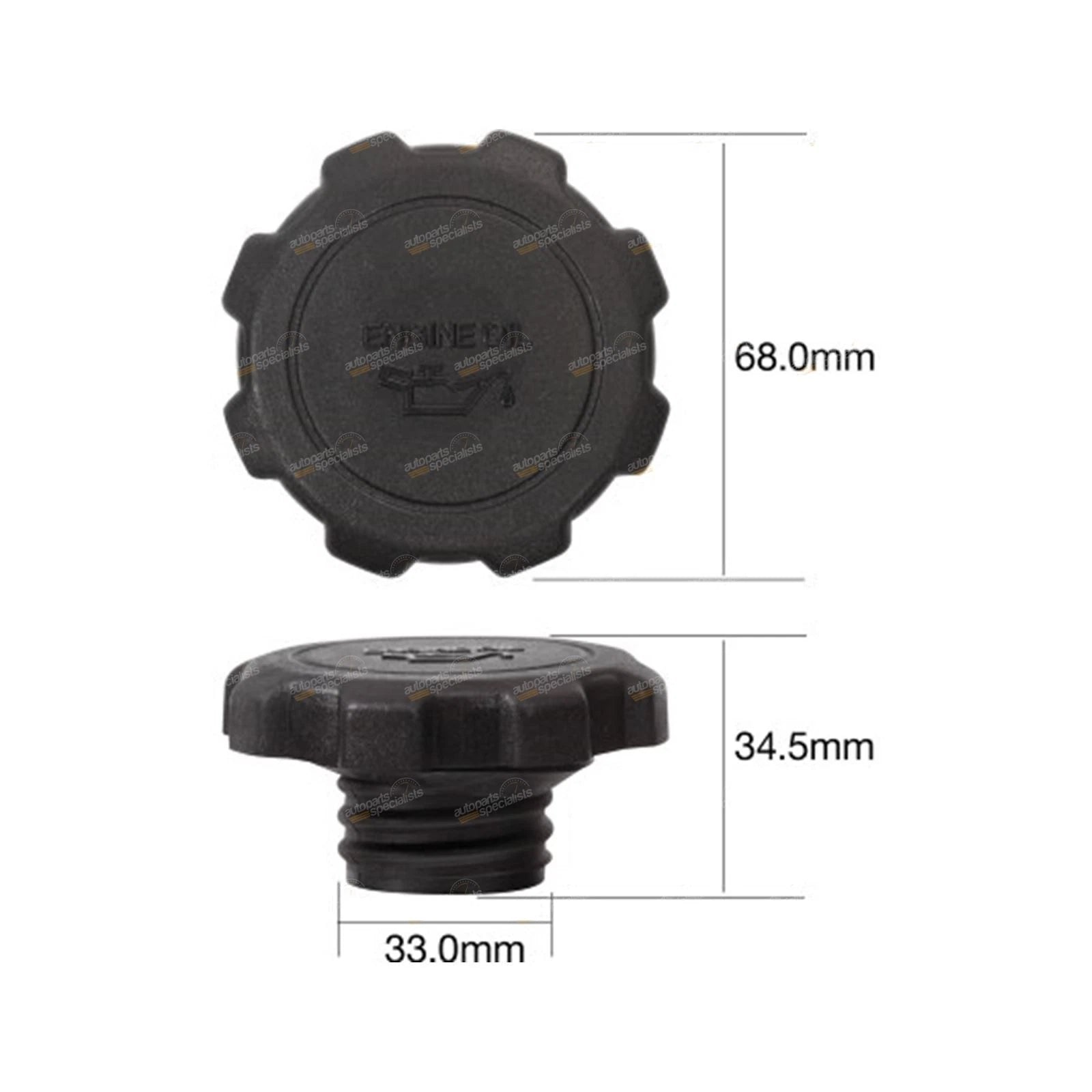 Engine Oil Filler Cap for