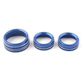 Air Conditioner Switch CD Button Knob for Dodge Challenger (2015–2024) Blue
