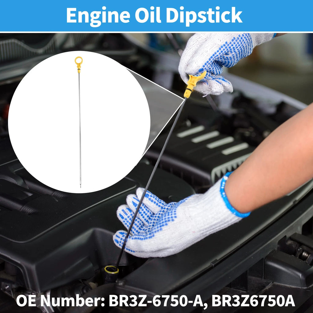 Engine Oil Dipstick for Ford F-150 2012–2014 Stainless Steel