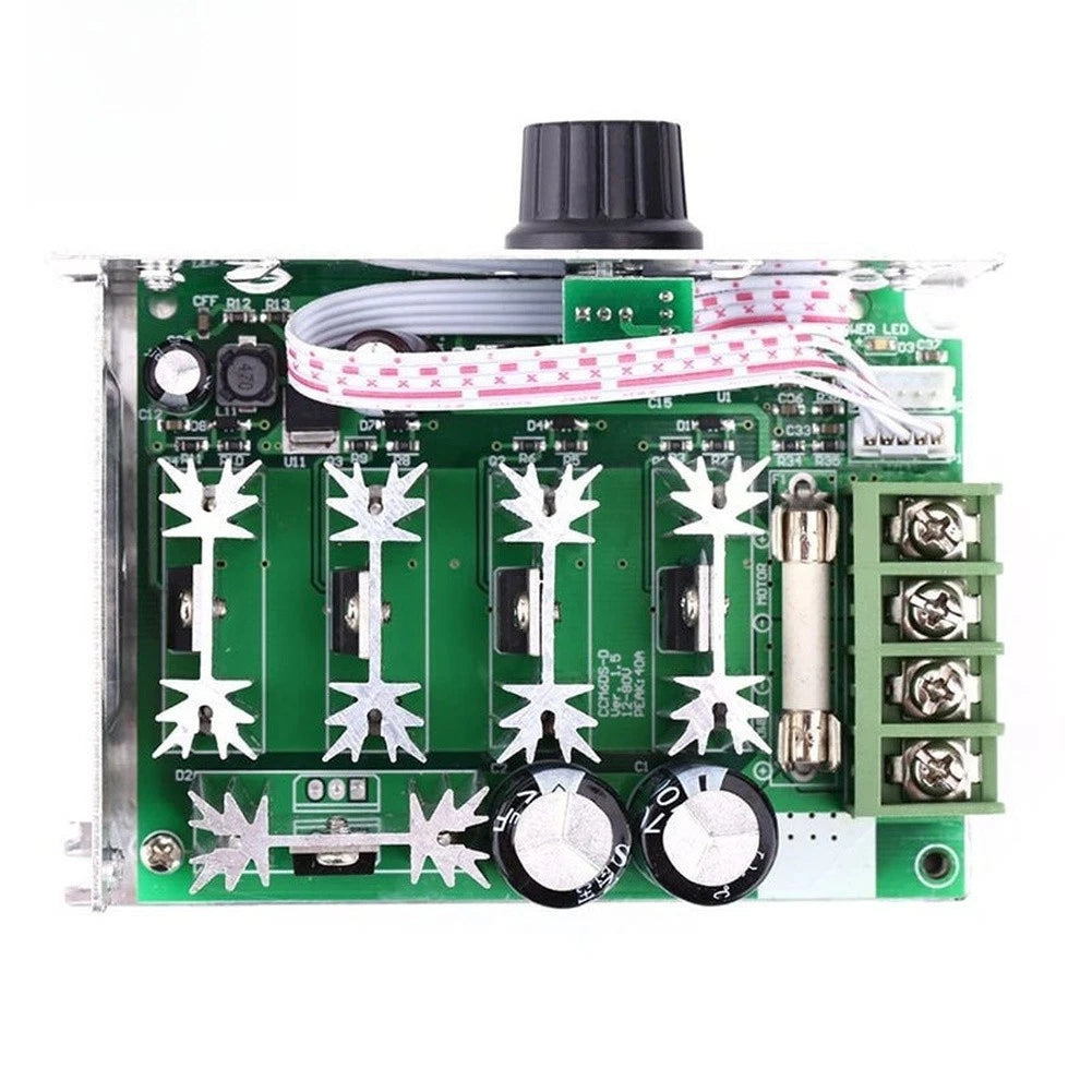 30A PWM Controller for DC Motor with Aluminum Case and Digital Display