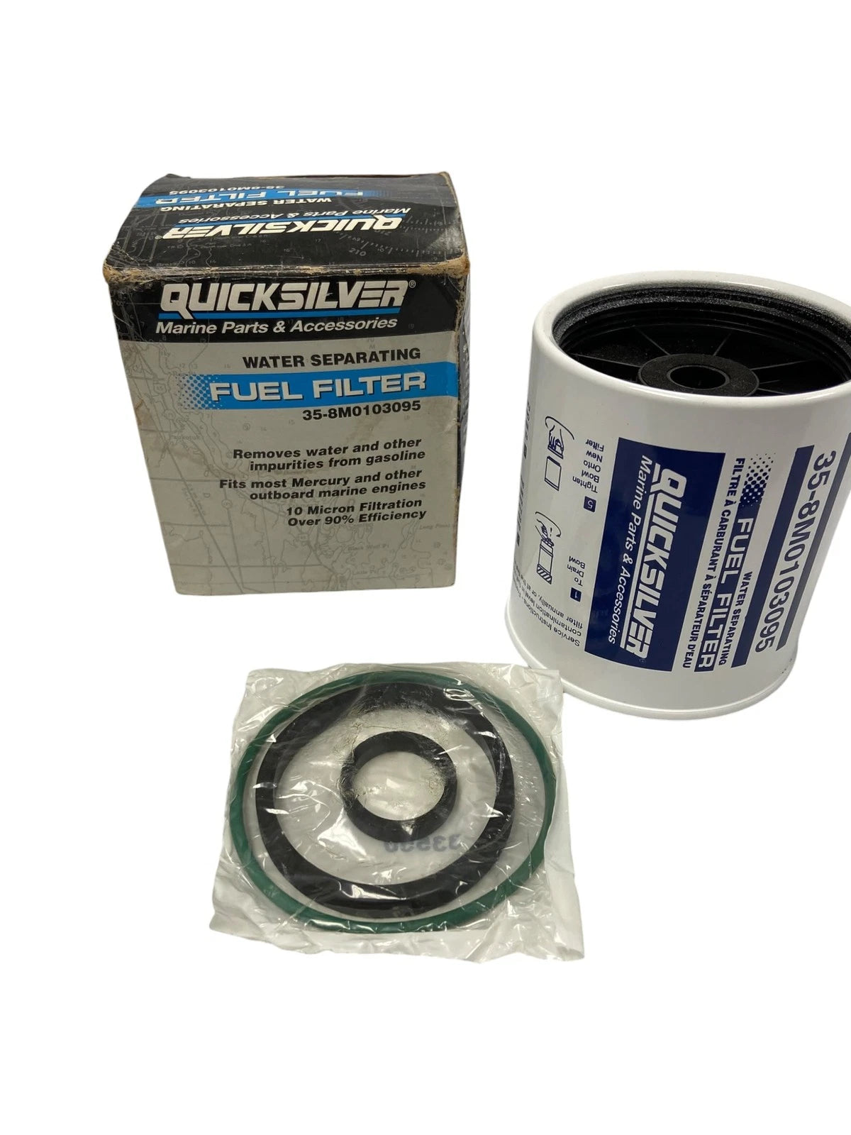 Water Separating Fuel Filter for Quicksilver 35-8M0103095 (OEM)