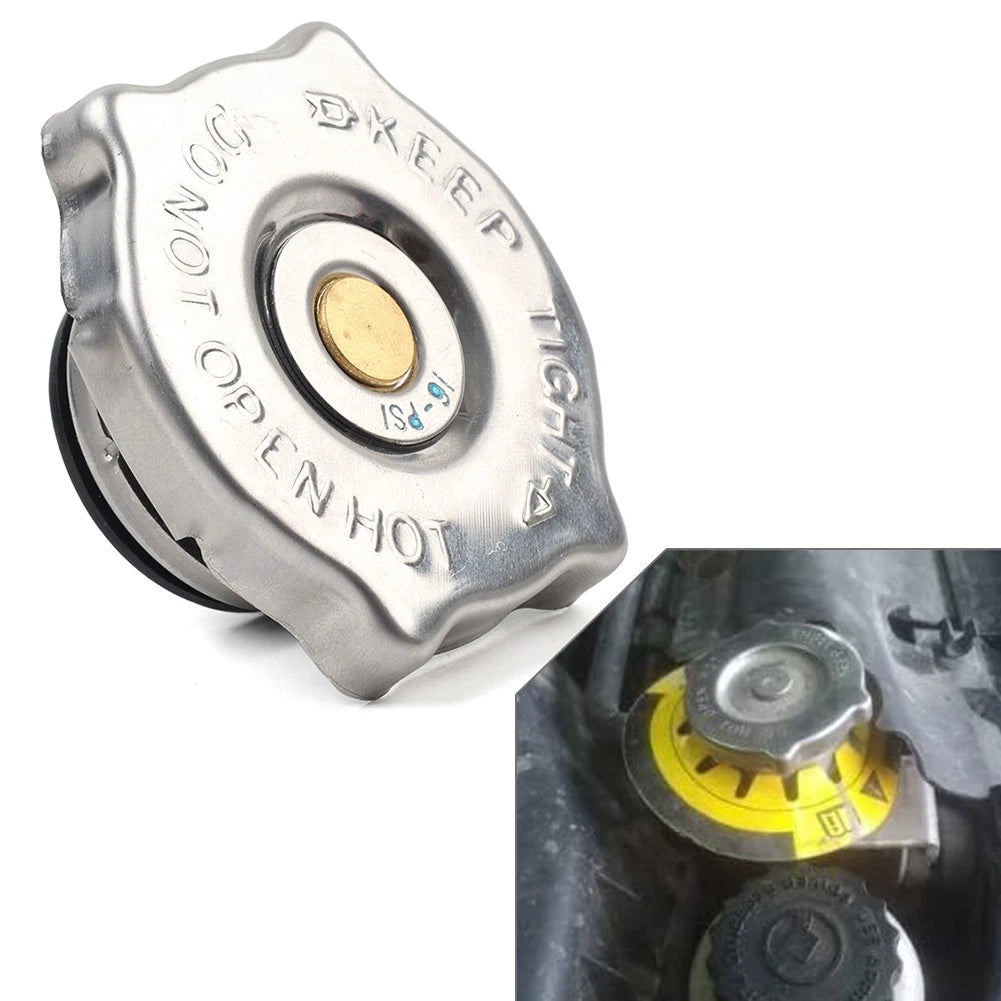 Coolant Expansion Tank Cap for Chrysler Dodge Jeep Wrangler Challenger Ram (2007–2023)