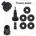 8PCS Rust Removal Tools for Hub Shaft and Brake Disc Cleaning