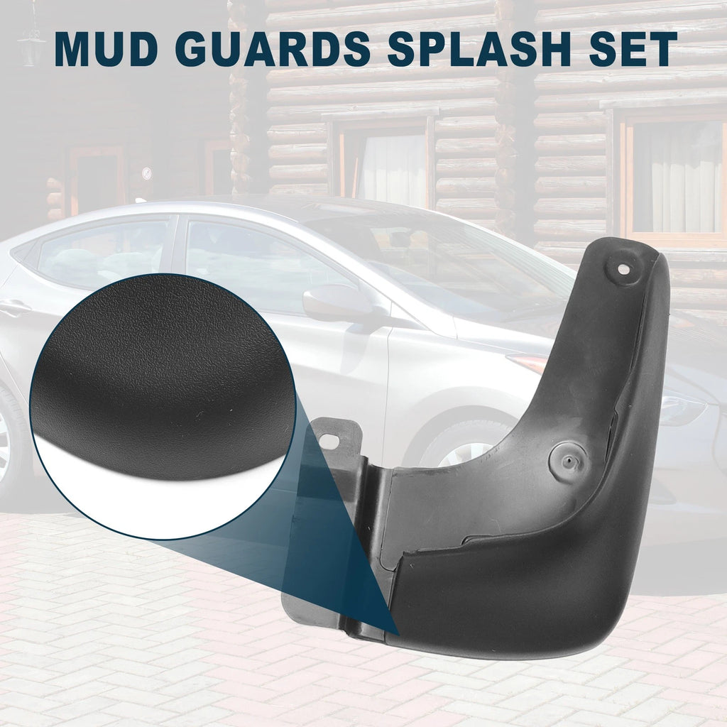 Mud Flap Splash Guard Mud Guard for Hyundai Elantra (2011–2016)
