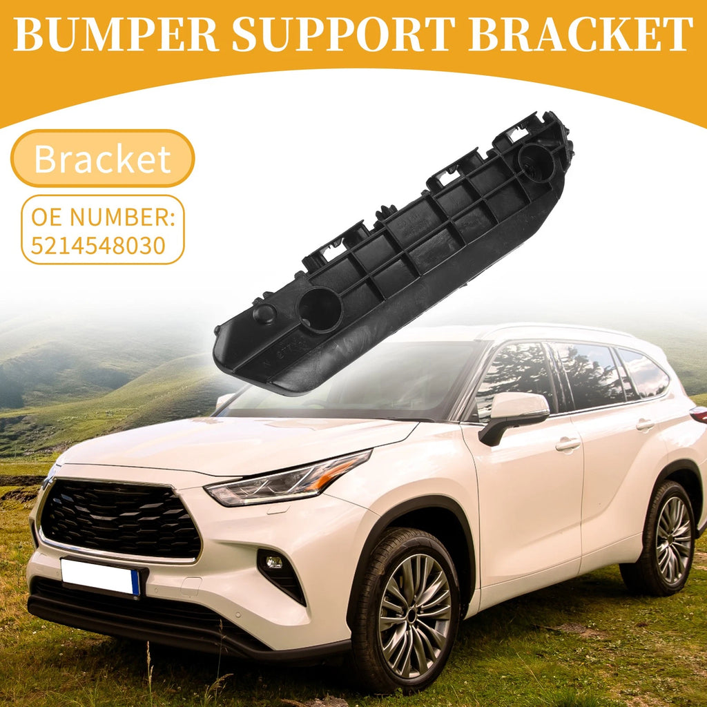 LH Side Front Bumper Support Bracket Replacement for Toyota Highlander (2008–2010)
