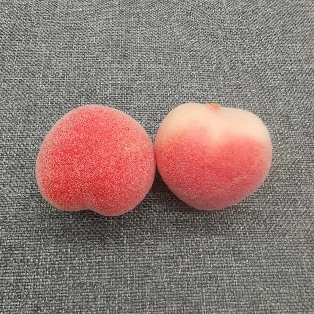 Set of 20 Artificial Peach Decorations for Home Kitchen Table 3CM