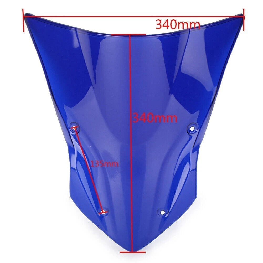 Front Windshield for Kawasaki Z900 (2017–2018) Clear ABS