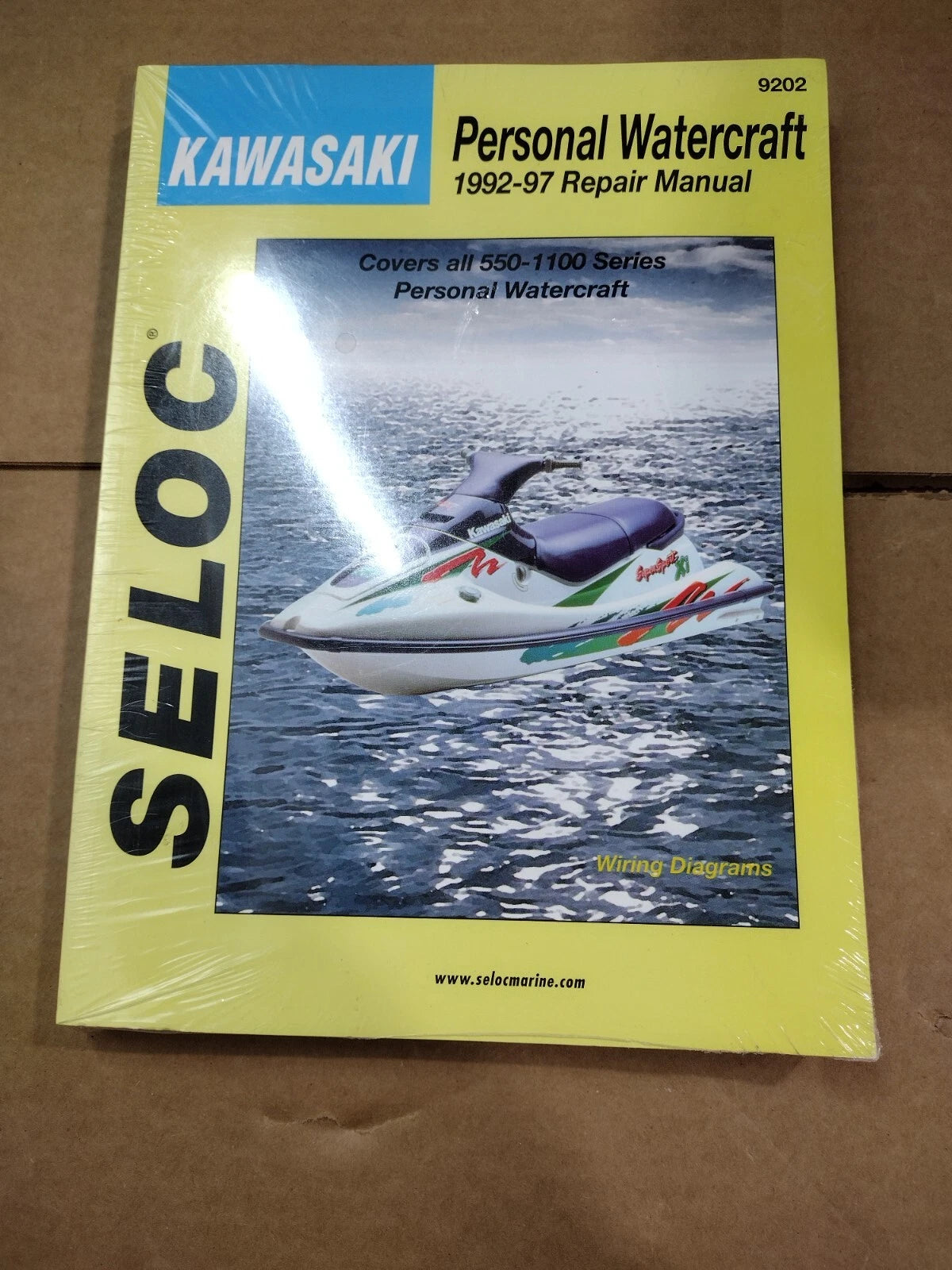 Seloc 9202 Service Manual for Kawasaki PWC (1992–1997)