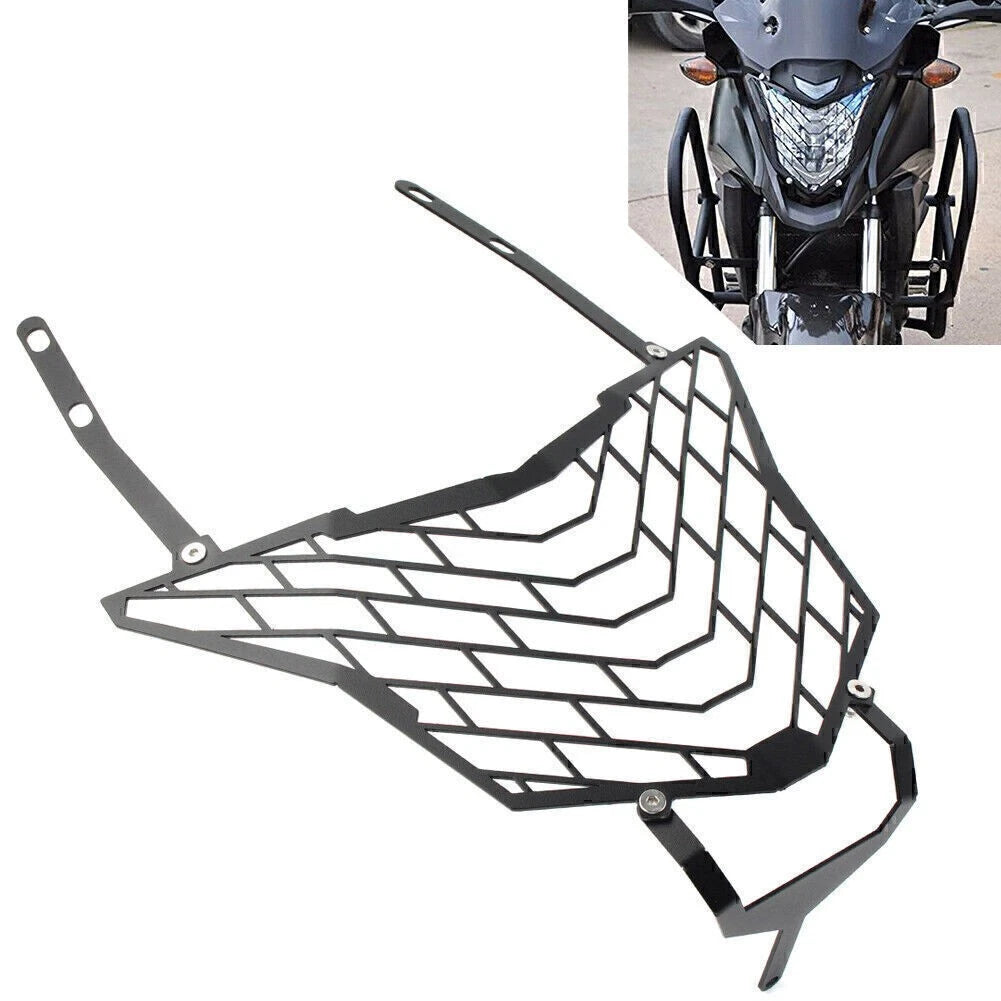 Stainless Headlight Mask Guard Grille Cover Protector For Honda CB500X 2016 2017