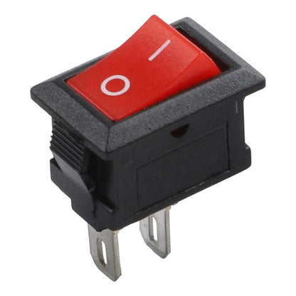 20PCS Rocker Switch 2 Pin ON OFF 125VAC 6A for Electrical Projects