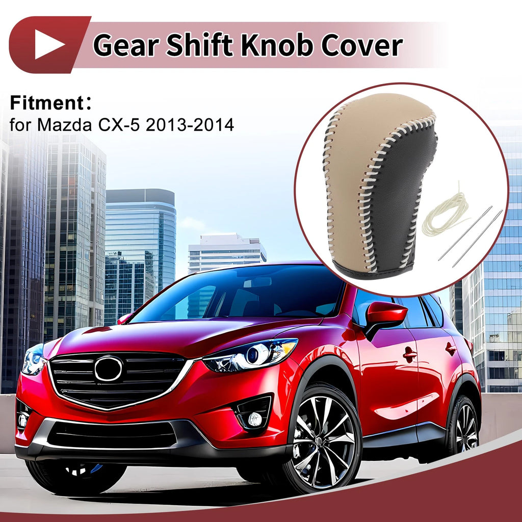 Gear Shift Knob Cover Replacement for Mazda CX-5 (2013–2014)