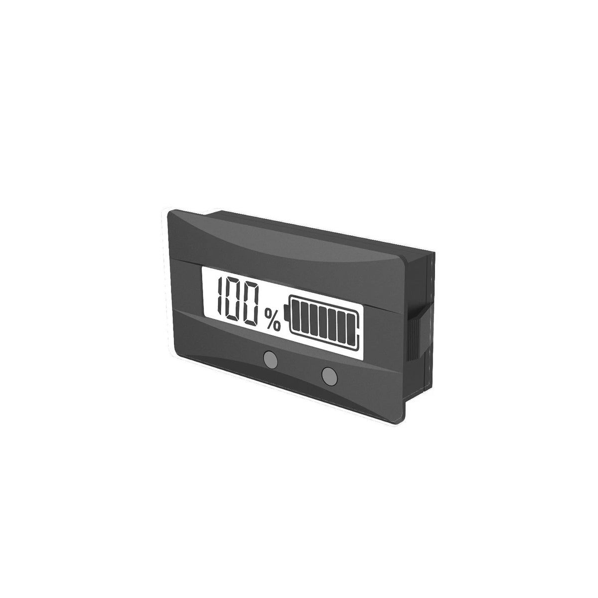 Battery Voltage Meter 12-84V Clip-on Quick Installation